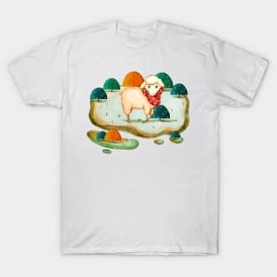 Autumn watercolor illustration T-Shirt